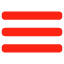 Hamburger icon om de menu te openen